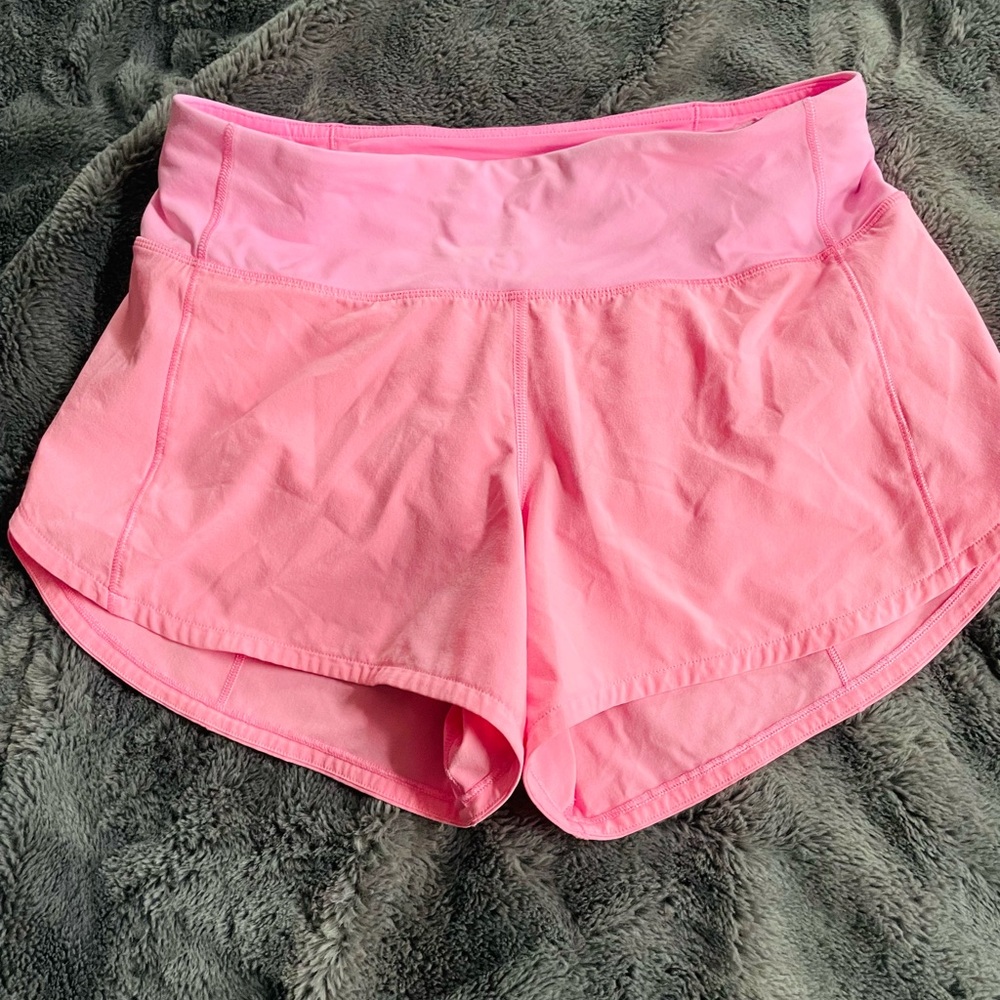Dark prism pink lululemon shorts